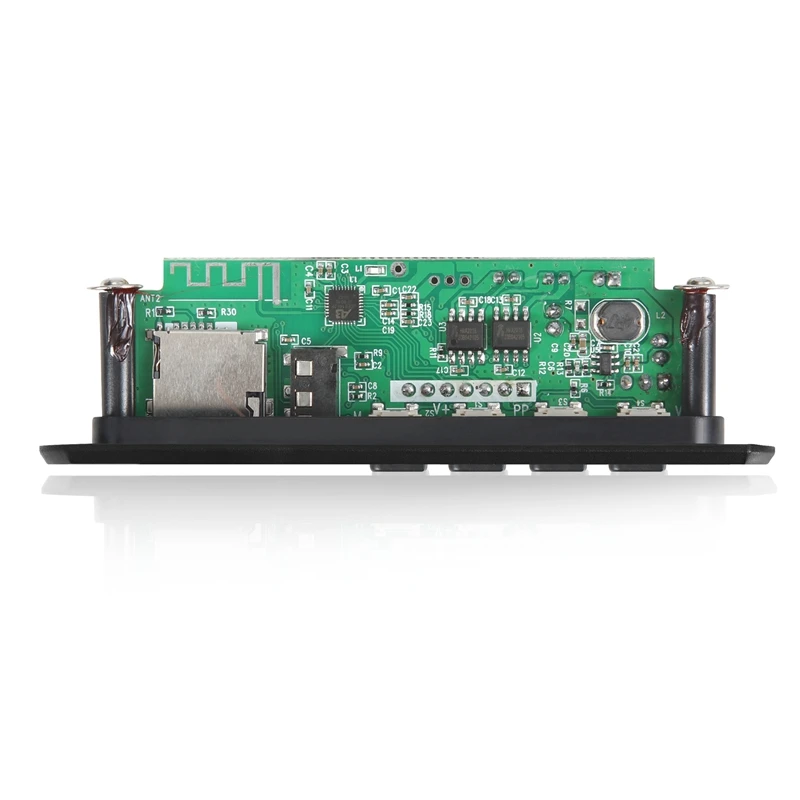 Фото Плата декодера MP3 WPE 12 В, аудио модуль, USB TF радио Bluetooth5.0, беспроводной музыкальный Автомобильный плеер с дистанционным управлением №2