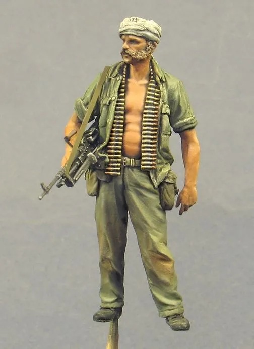 Фото 1/35 Die Cast Resin Picture Model Assembly Kit Modern Modern British Airborne Secret Service 