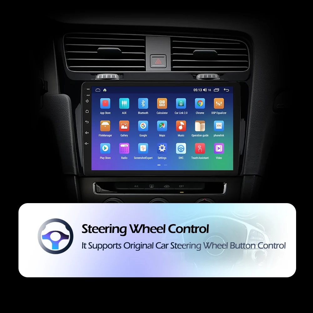 Фото Автомобильный радиоприемник для Toyota Fortuner 1 AN50 AN60 HILUX Revo Vigo 2005-2014 Carplay Android Auto QLED 4G WIFI FM DSP Bluetooth GPS №5