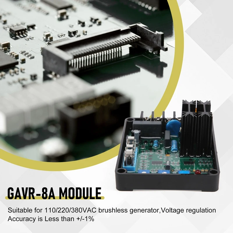 Фото Gavr-8A Генератор Avr Модуль автоматического регулятора напряжения Универсальный генератор Avr Хорошо работает №3