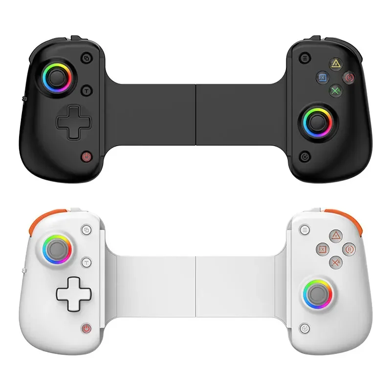 Горячий контроллер планшета BSP D8 PRO RGB, беспроводная ручка для игры-переключателя, Bluetooth-разтягивающий джойстик для P3 P4, Android IOS, геймпад