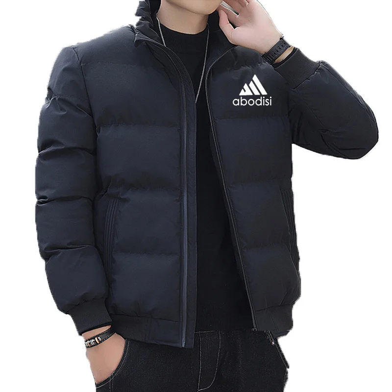 Фото Abrigo de algodón Simple para hombre, grueso y cálido exteriores, Ung coreana, novedad invierno, 2024 г. №3