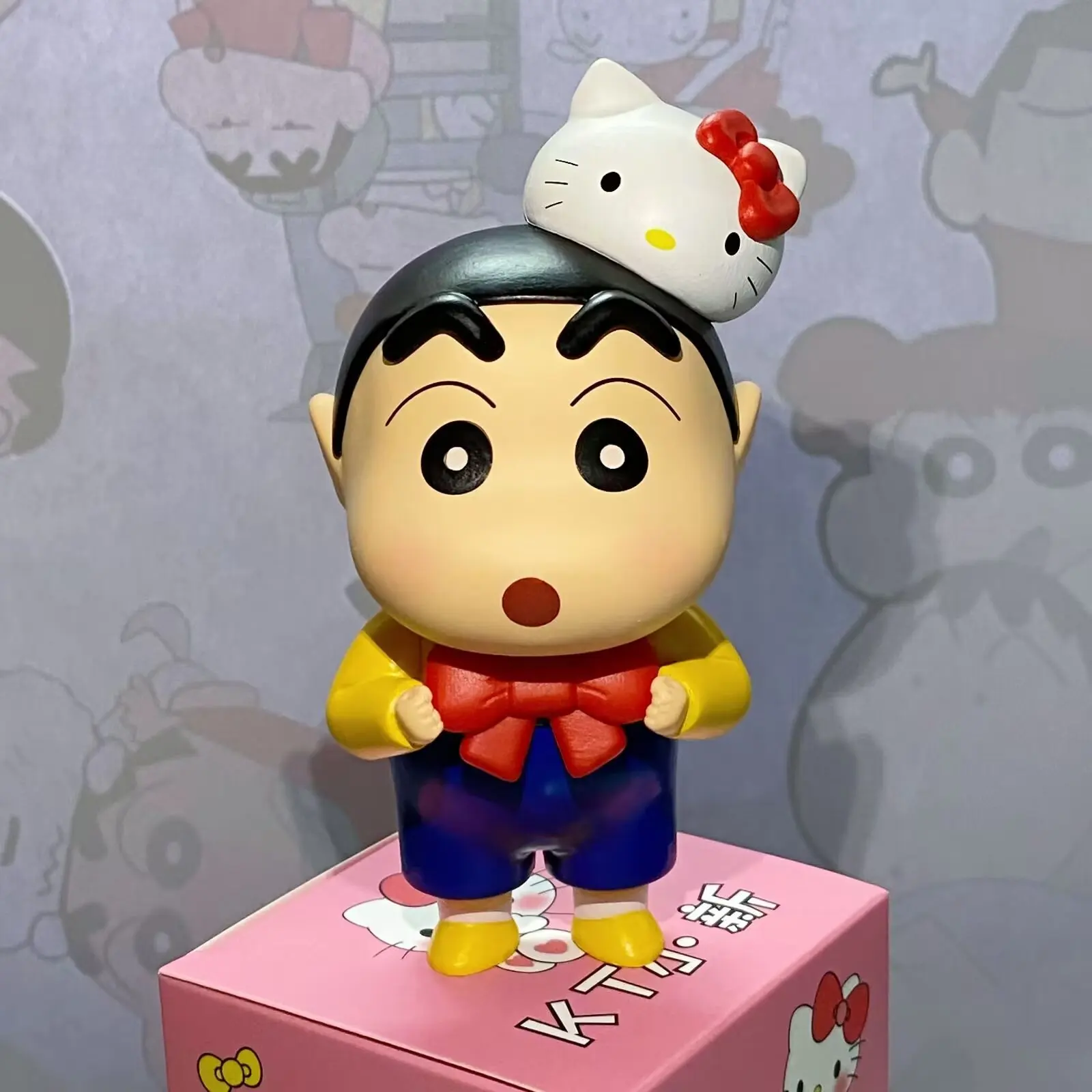 Crayon Shin-Chan Cos KTcat экшн-Фигурки игрушки Аниме Shin Chan Фигурки 9 см Gk статуя кавайная Кукла Коллекционные модели украшения подарок