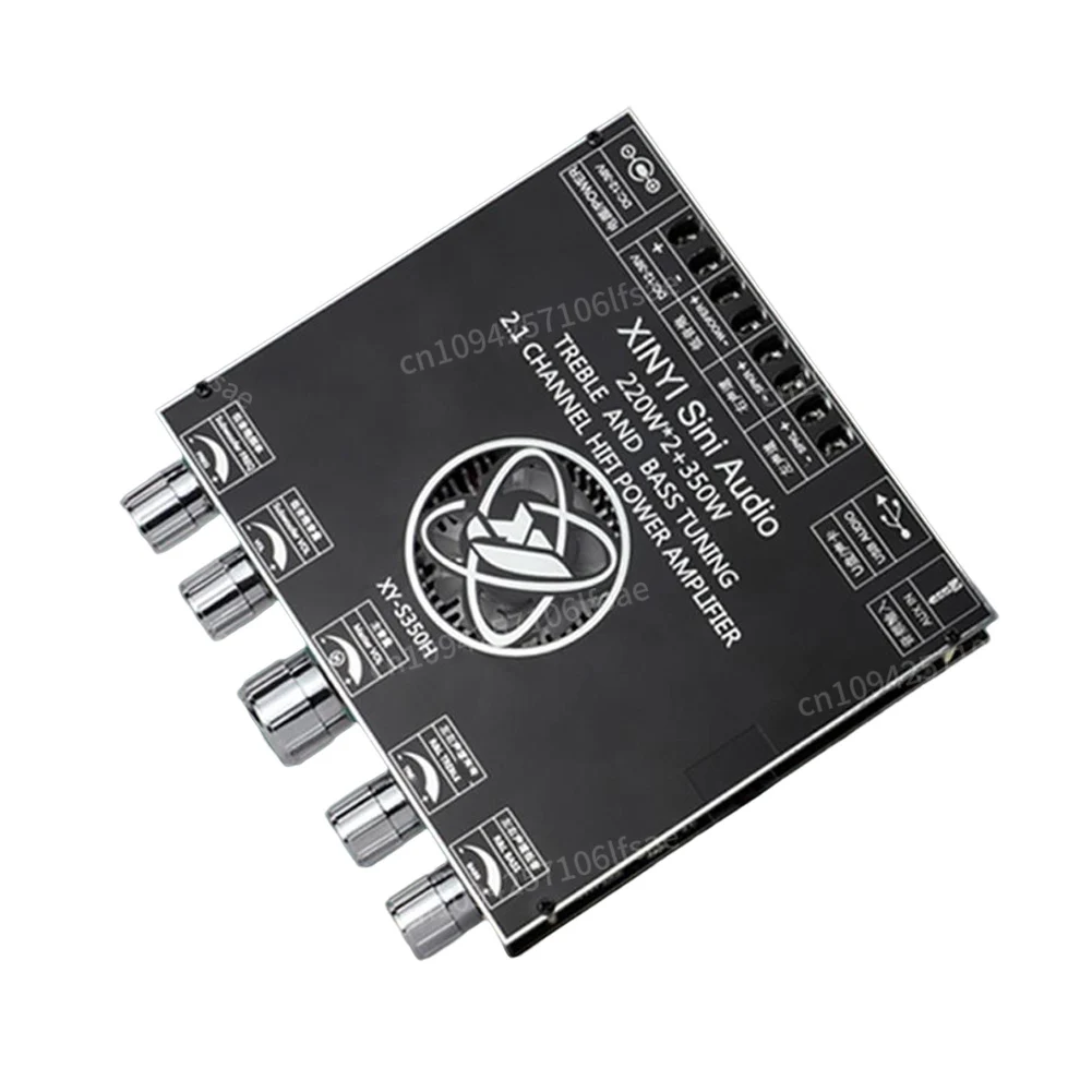 XY-S350H App Control 220Wx2+350W Усилитель 2.1 Двухканальная беспроводная аудиоплата