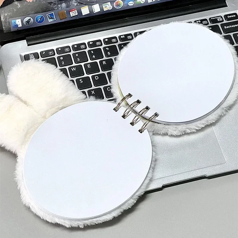 Фото Милый блокнот Miffy Kawaii аниме плюшевый мультяшный кролик Студенческая учебная официальная записная книжка портативный творческий Дневник игрушка для девочки подарок №4