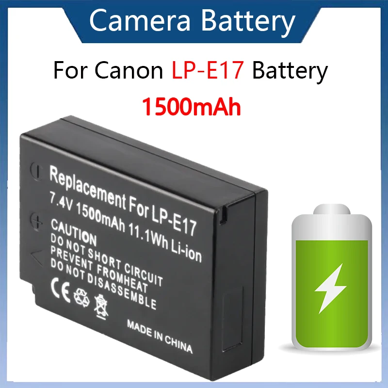 Аккумулятор для Фотоаппарата Canon EOS M3 EOS 750D 760D SLR RP 77D Rebel T6i 750D T6s 760D T7i 800D