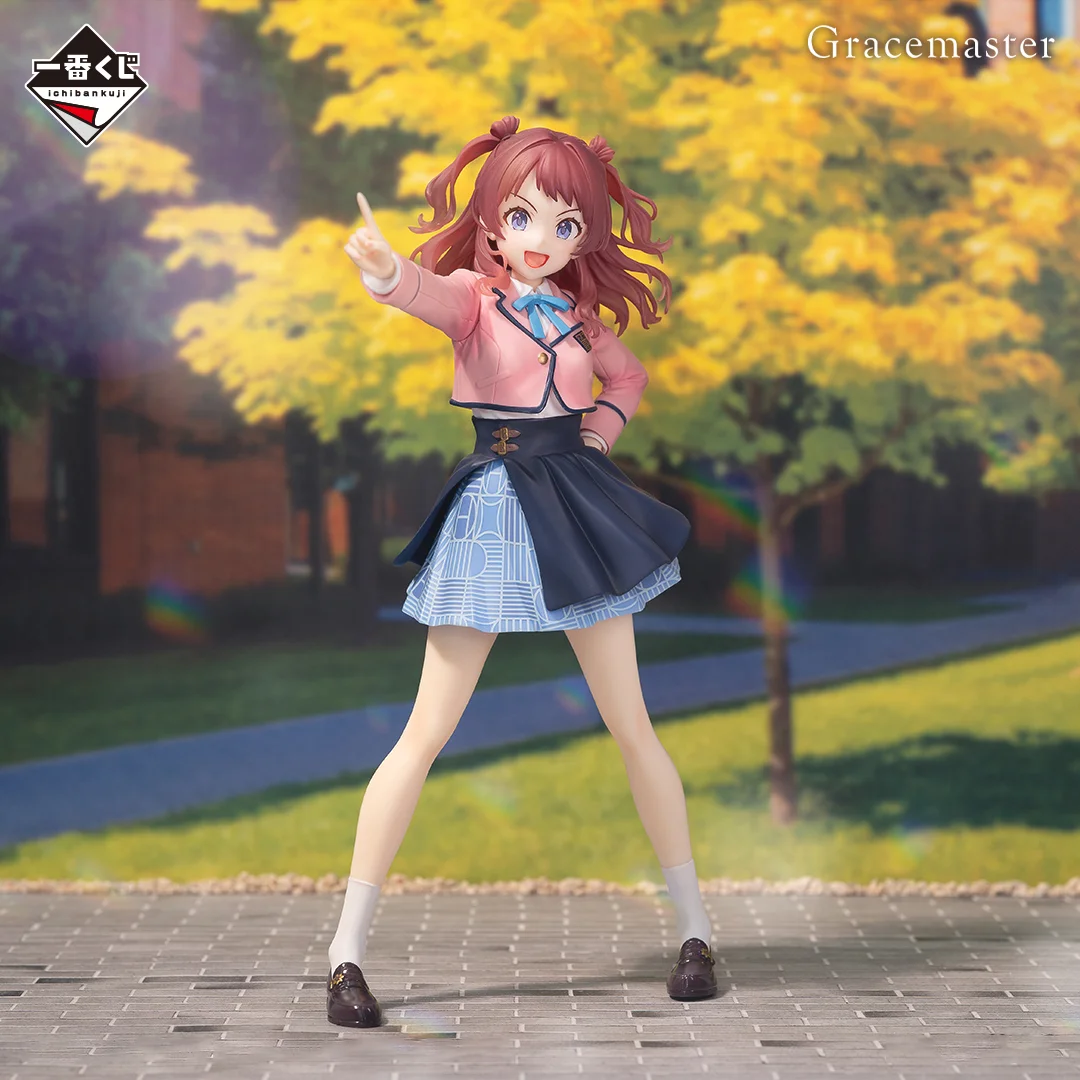 100% оригинал в наличии Bandai Spirits Ichiban Kuji Gakuen IDOLM @ STER Fujita Kotone Аниме Фигурка Фигурка Модель Украшение