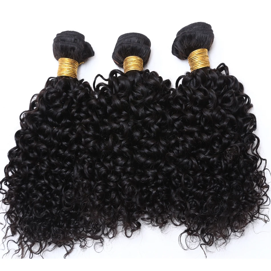 JAYCEE HAIR Кудрявые вьющиеся монгольские человеческие волосы, плетение, материал для наращивания, все цвета