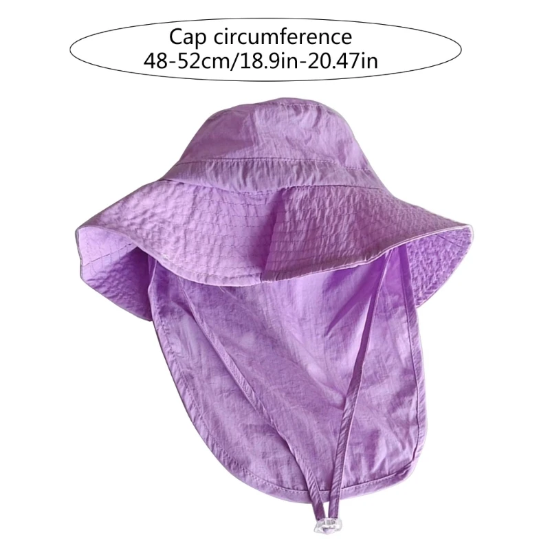 Быстросохнущая кепка-ведро с защитным платком для шеи Cady Color Fisherman Hat (art.: 3920c24464fee) - 3920c24464fee