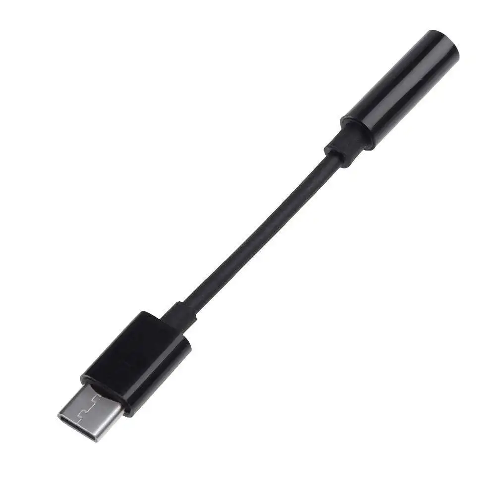 Фото Переходник USB C на 3 5 мм Aux Тип C 3 5 Jack аудио кабель аксессуары для телефона Переходник USB Тип C USB C адаптер для наушников №2