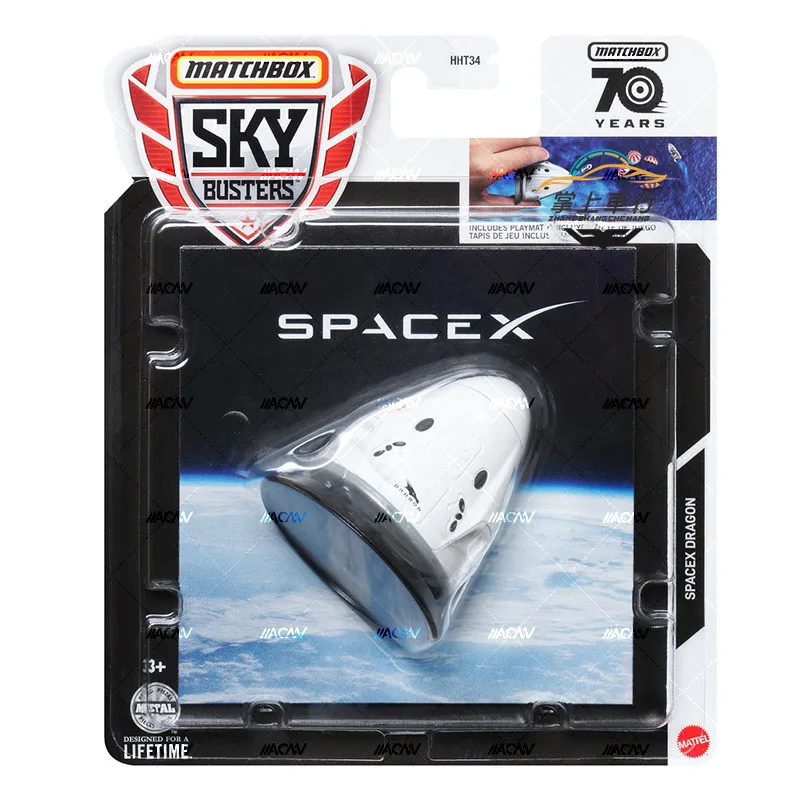 Фото Оригинальный Mattel Matchbox автомобиль Sky Buster 70 лет выпуска речная Летающая машина Боинг 747-400 вертолет игрушечные модели автомобилей для мальчиков подарок №2