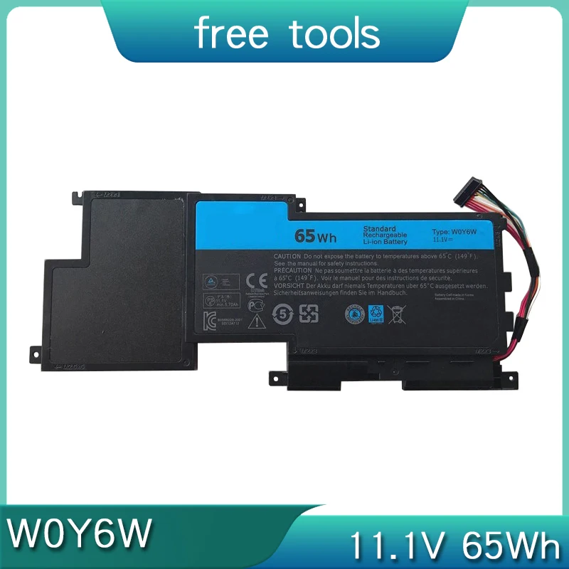 НОВЫЙ W0Y6W WOY6W 9F233 3NPC0 9F2JJ 11,1 В 65 Втч аккумулятор для ноутбука Dell XPS 15-3828 15-L521X L521x Mitte 2012