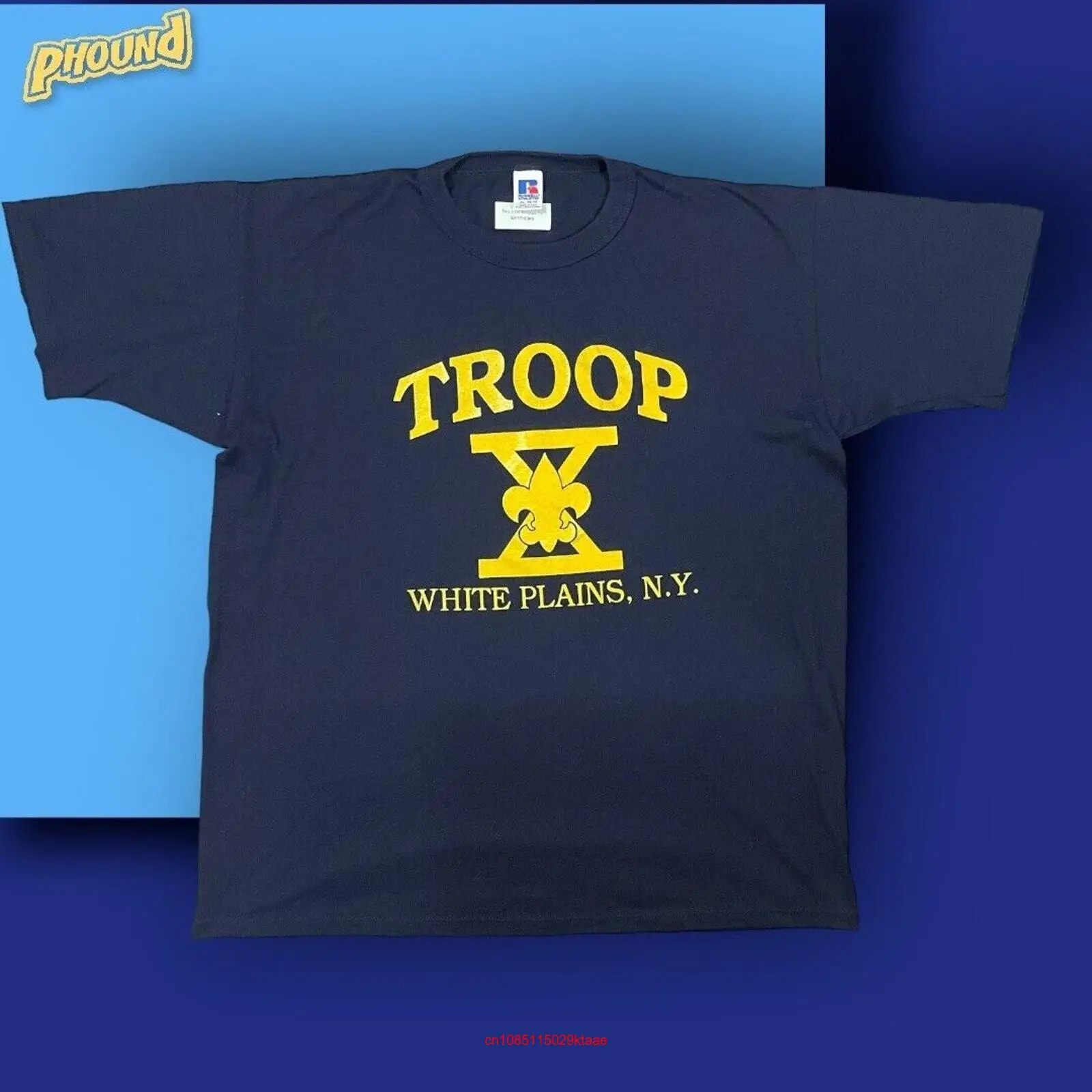 Футболка Vtg с длинным или коротким рукавом для мальчиков, размер XL