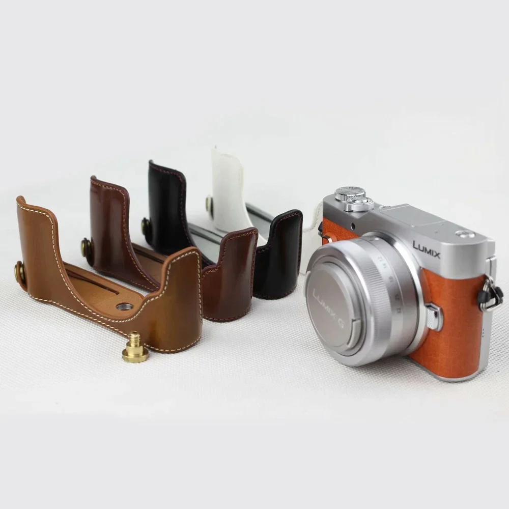 Фото Чехол из искусственной кожи для камеры Panasonic Lumix DC- GF10 GF10KGK GF9 GF8 GF7 №2