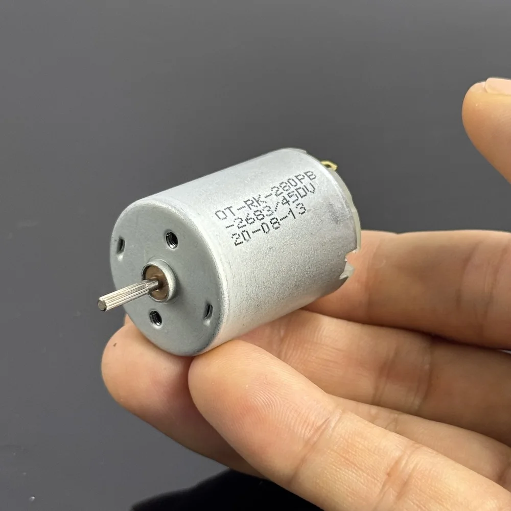 RK-280PB-2683 Mini RC-280SA 24 мм Двигатель с угольной щеткой DC 6 В 7,4 В 9 В 12 В 20000 об/мин Высокоскоростной DIY Хобби RC Игрушечный автомобиль Лодка Модель танка
