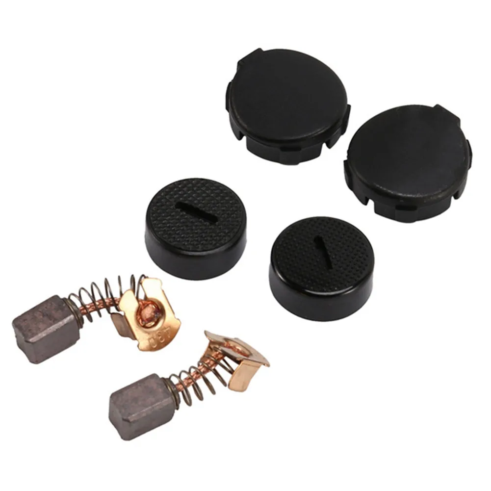 Крышка и крышка держателя угольной щетки для CB430 BGA450 BGA452 BJS160 BJS161 DGA452 BGD800, комплект из 6 шт.