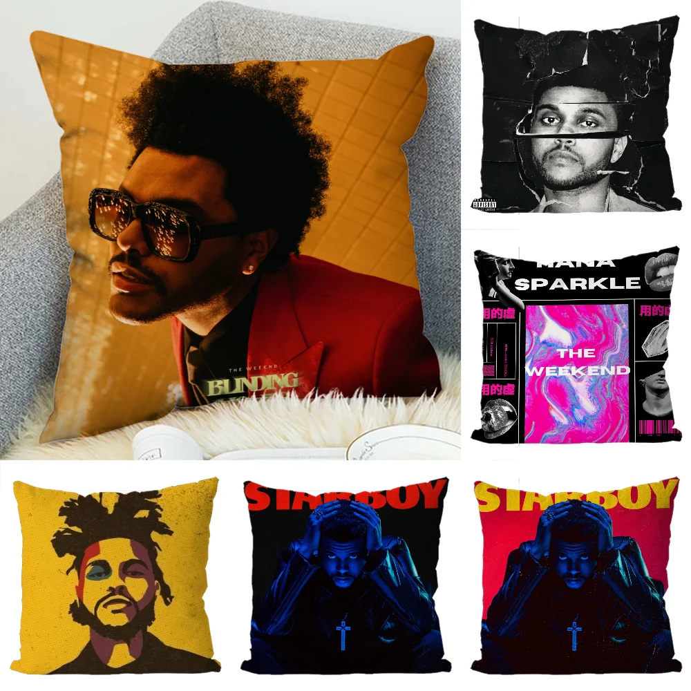 Наволочки для подушек 45x45, чехол для подушек The Weeknd, декоративная наволочка, декор 40x40, роскошные наволочки, чехлы для подушек