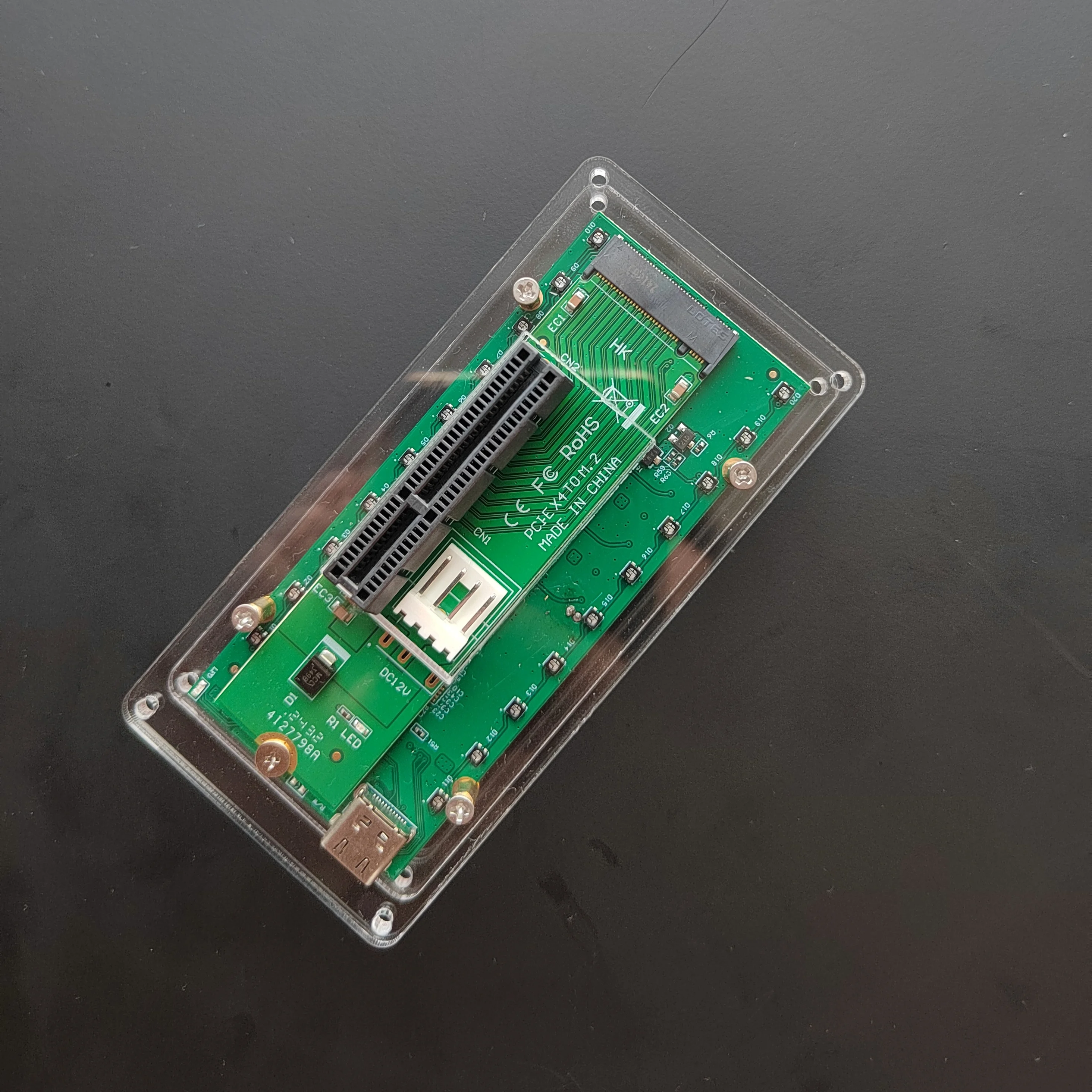 Фото 2025 НОВЫЙ USB4 к PCIe, совместимый с Thunderbolt 4/3 Asm2464 Master, 40 Гбит/с, можно подключить к звуковой карте EGPU, карта захвата DMA №5