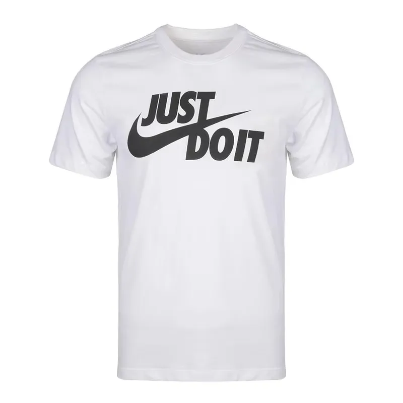 Оригинальное новое поступление, мужские футболки с коротким рукавом NIKE s футболка NSW JUST DO IT SWOOSH