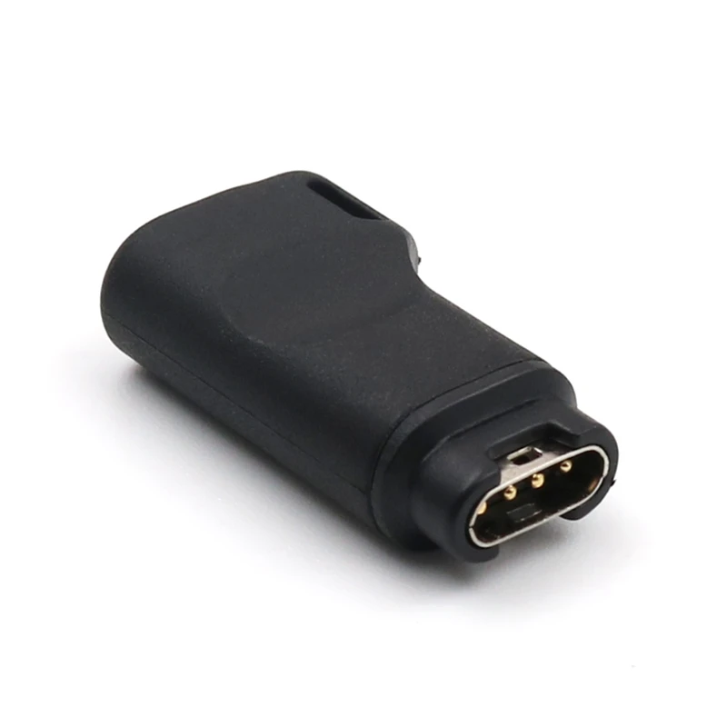 USB Type C переходник с гнезда на 4 контакта для Garmin Quatix 5 Sapphire Vivosport Vivoactive 3/3T D2 часы Чарли