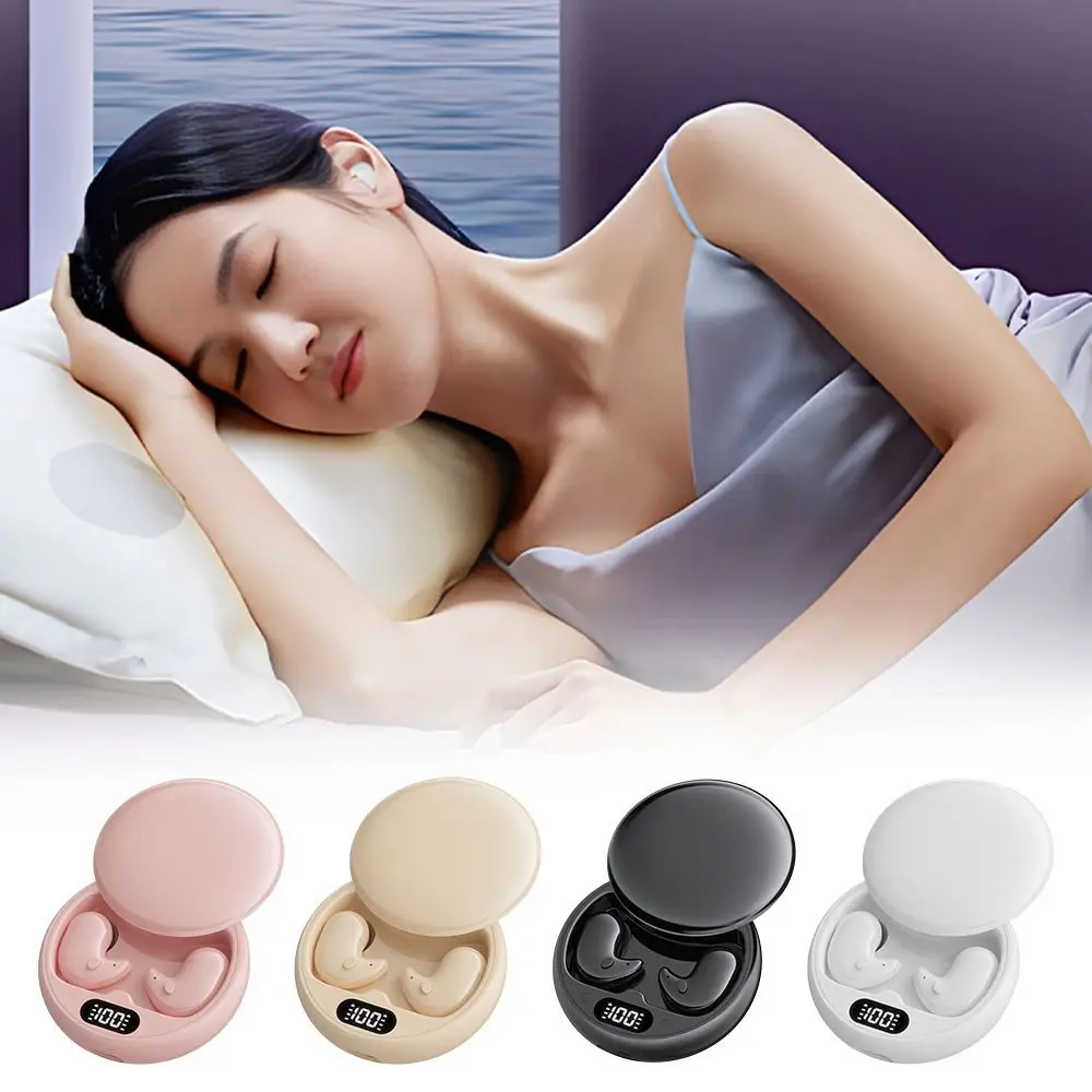 Y36 Sleep Mini невидимая гарнитура Ipx5 водонепроницаемый светодиодный дисплей беспроводные наушники с микрофоном спортивные стерео шумоподавление