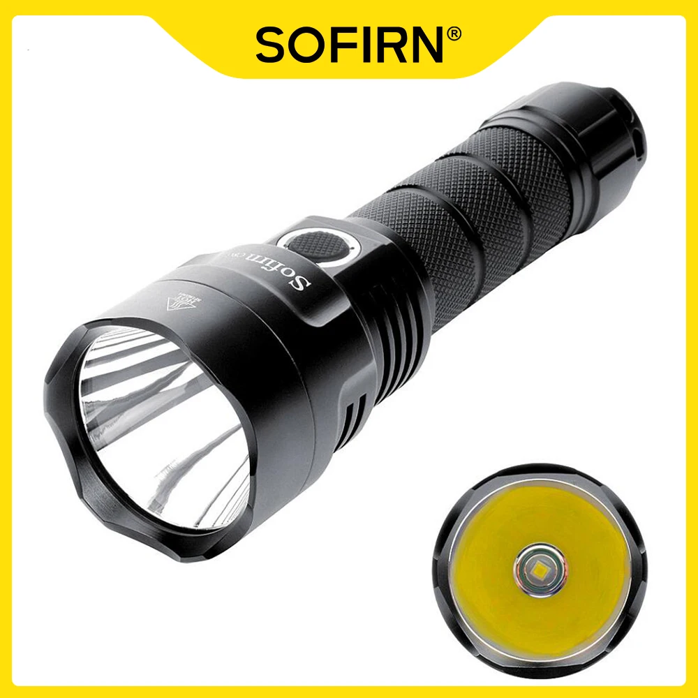 Фонарик Тактический Sofirn C8G, 21700 лм, 2 группы