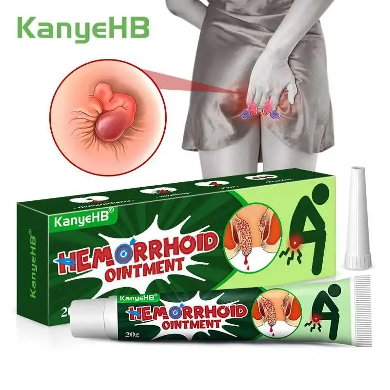 KanyeHB Мазь от геморроя Mayinglong Мазь Zhikang Суппозитория от геморроя 20 г