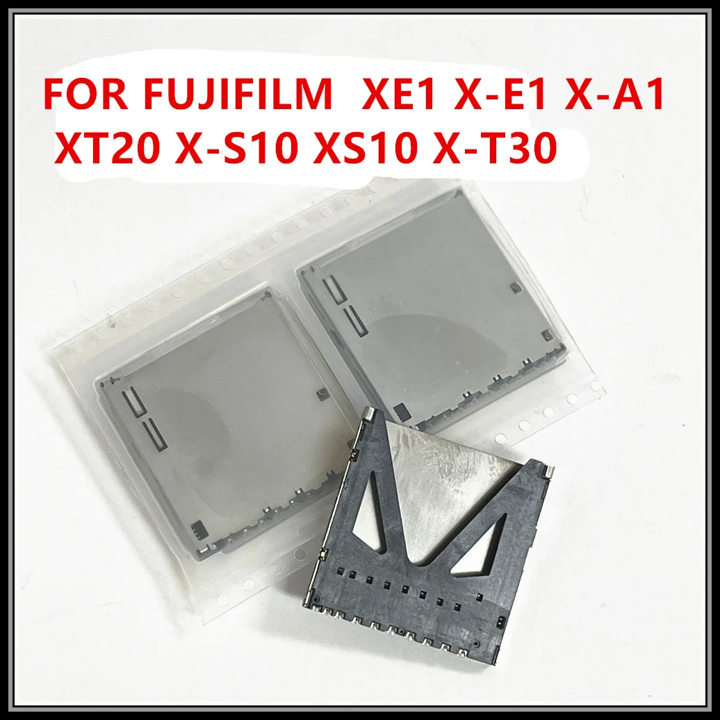 Новый для FUJI Fujifilm XE1 X-E1 X-A1 XT20 X-S10 XS10 X-T30 разъем для чтения карт памяти SD, держатель слота, замена камеры