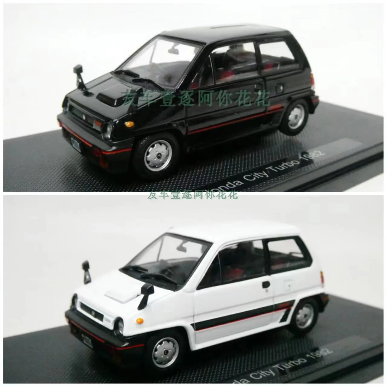EBBRO 1:43 HONDA CITY TURBO 1982 литая модель гоночного автомобиля, детские игрушки, подарок