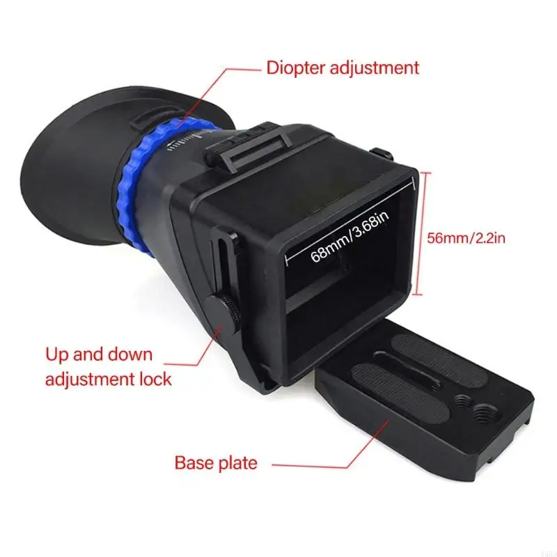 Просмотр экрана DSLR 3x Diopter Control против линзы Anty Distortion Magnify 3.0in 3.2 дюйма 45BD (art.: 3920cf3f38c8d) - 3920cf3f38c8d