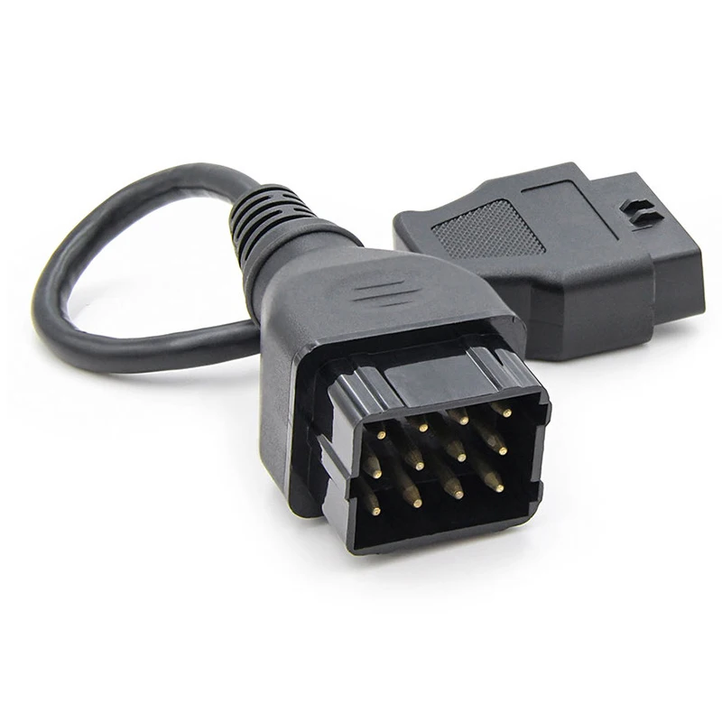 Фото 16-контактный гнездовой кабель OBD2 для грузовика OBD2 кабель для Ma-n/Sca-nia/VO-IVO/ben-z/re-na-lt/Ive-co 37/12/14/16/8-контактный соединительный кабель OBD №2