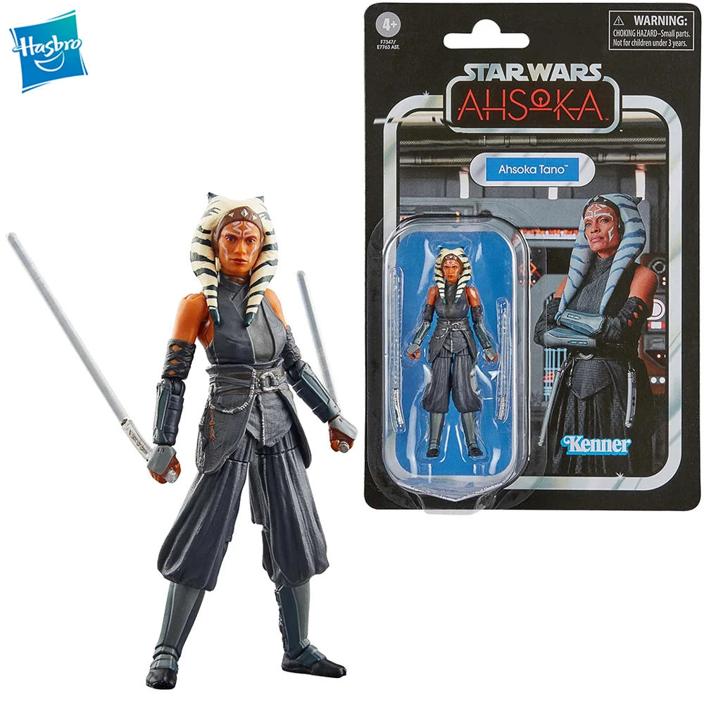 Предварительно заказанные Оригинальные фигурки Hasbro Звездные войны, винтажная коллекция, Ahsoka Tano Kenner, Коллекционные Фигурки 3,75 дюйма, модели игрушек