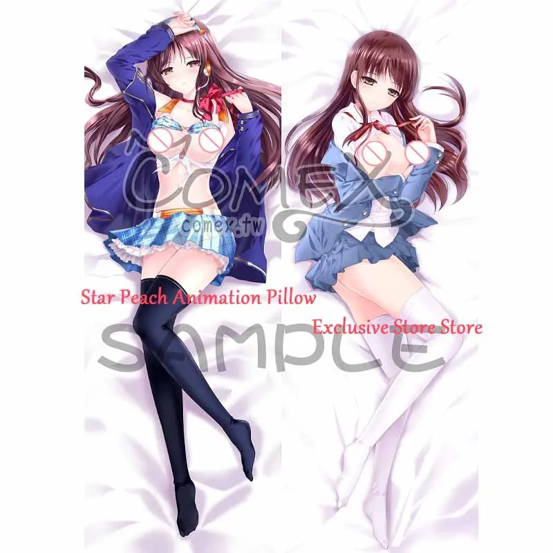 Дакимакура аниме Minami Nitta Takanashi Hoshino 2-сторонняя наволочка с принтом обнимающая подушка для тела