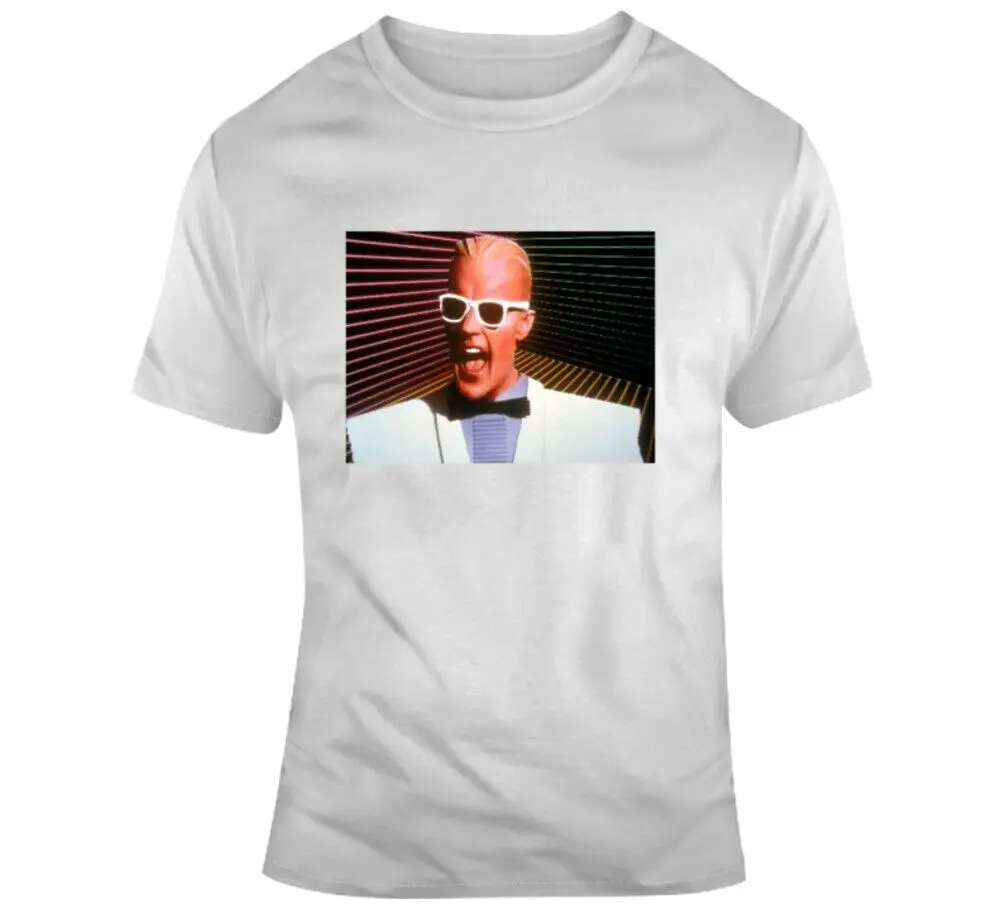 Футболка в стиле ретро с фанатом ТВ-шоу Max Headroom 80-х годов
