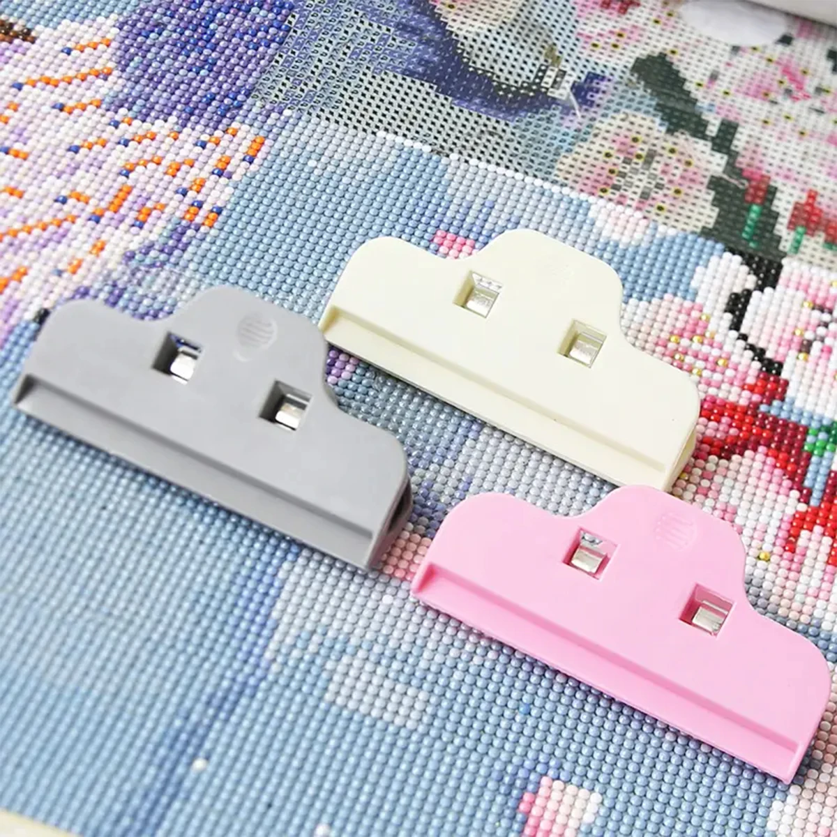 Diy Алмазный Инструмент Для Рисования Пластиковая Доска Зажим Держатель Для Рисования Герметичный Пластиковый Пакет Захват Ху...