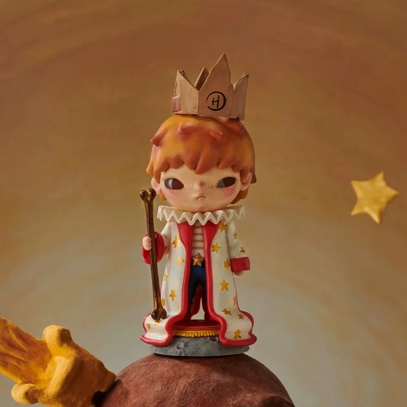 Фото POP MART Hirono × Le Petit Prince Series Аниме Фигурка Угадай Сумка Орнамент Фигурки Домашний Декор Настольные Куклы Модель Девочки №2