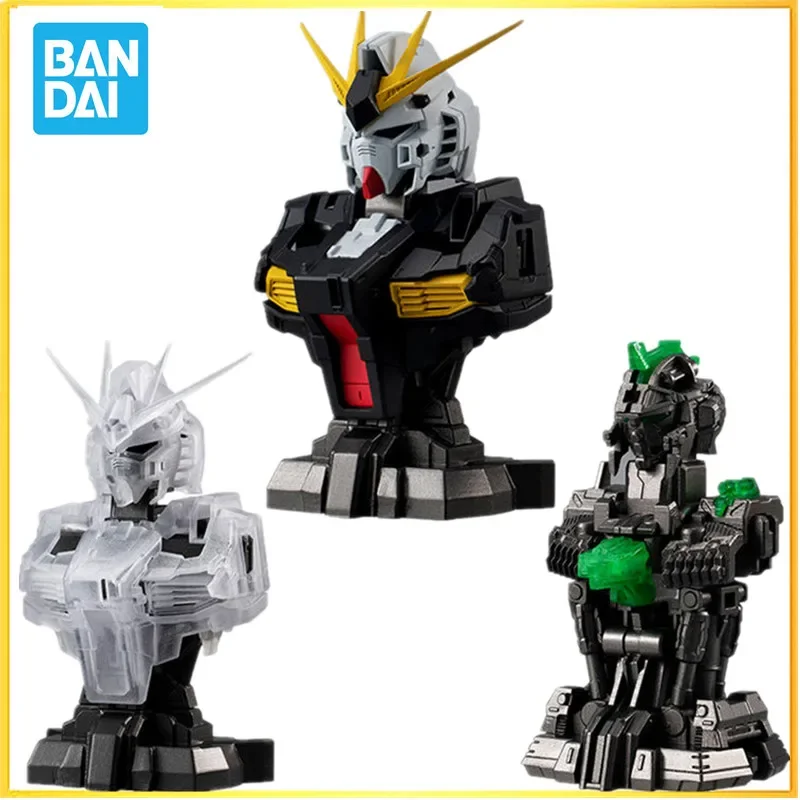 BANDAI Подлинный Мобильный костюм гасяпон Gundam MS механический бюст 01 R Gundam аниме экшн-фигурки модели игрушки подарки для детей