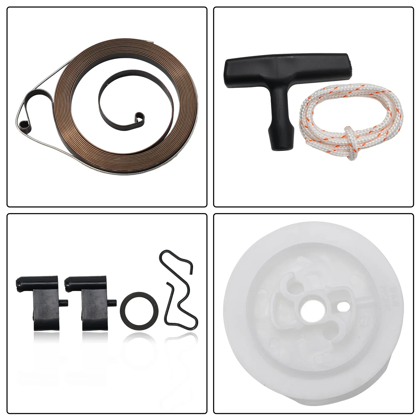 Фото Ручка стартера Recoil Rewind, шнурковые пружины для Stihl 034 036 MS340 MS360 MS361 бензопилы Steele 0000 642 1223 1128 190 №3