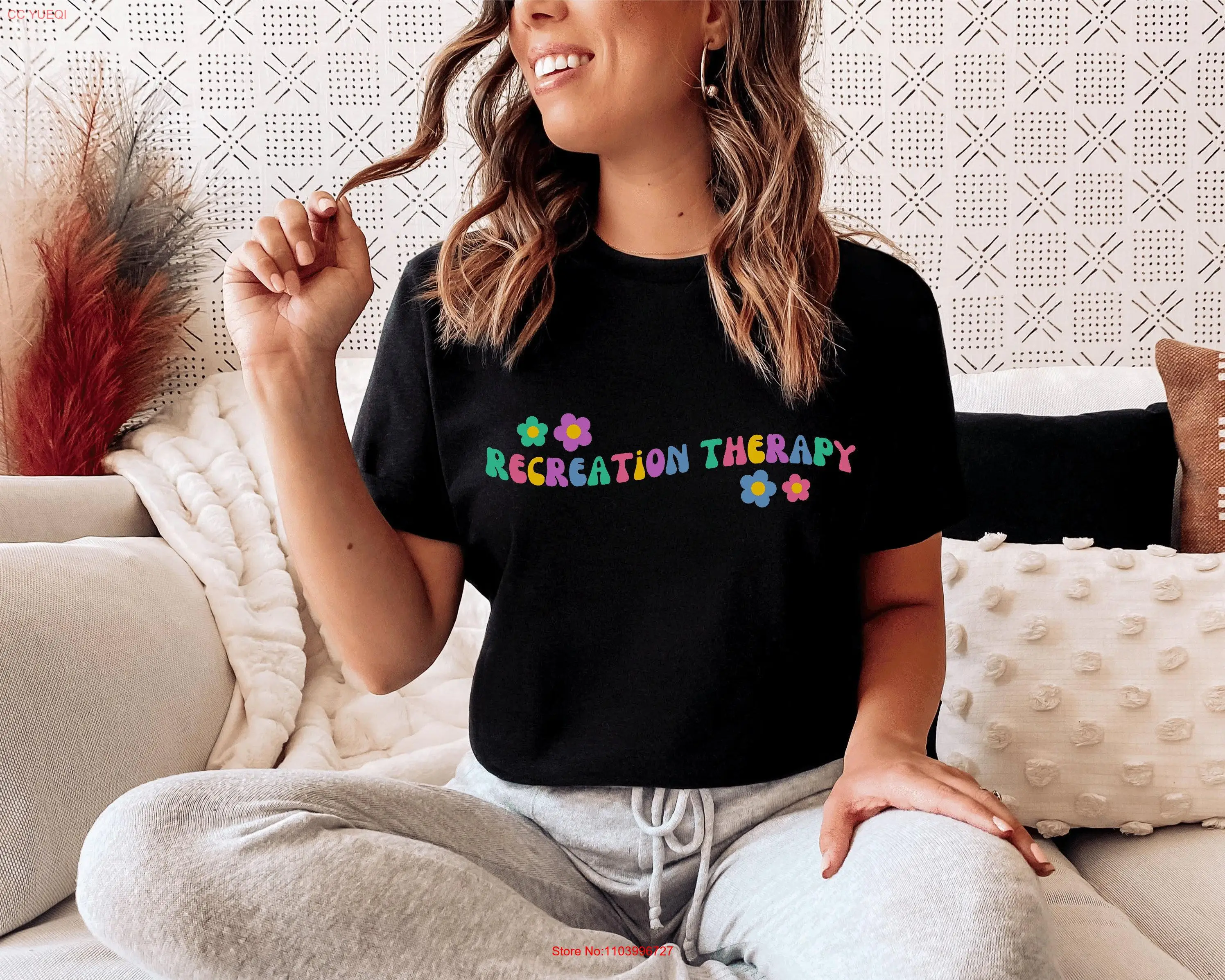 Recreation Therapy T Shirt RT Therapist Apparel long or short sleeves