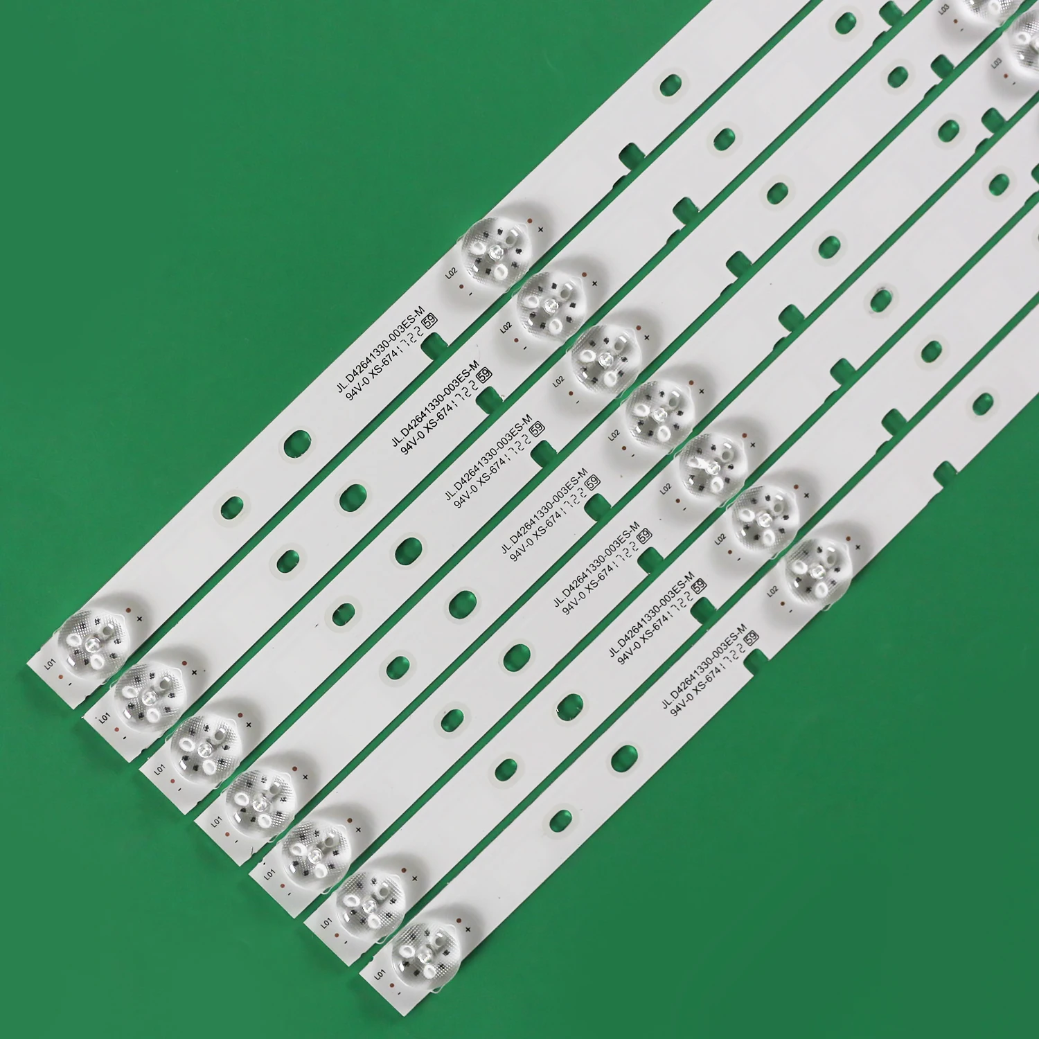 Фото Лента светодиодной подсветки SVH420AA7_4LED SVH420AB2 SVH420AB4 для H43MEC3050 LED43K300U H43N5300UK H43M3000 43H7C 43H7C2 LC-43N4000 №3