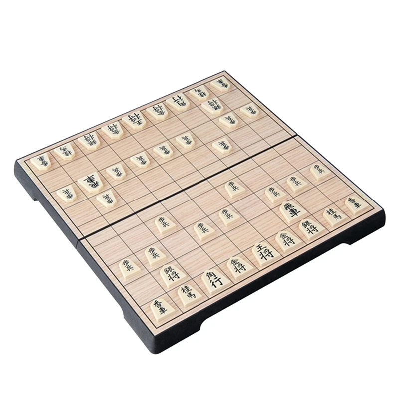 Японские магнитные шахматы Shogi, японская шахматная игра, настольная игра, интеллектуальная игрушка, складная игрушка для путешествий