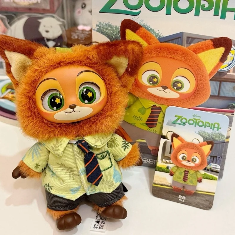 Набор виниловых фигурок Miniso Zootopia Series слепая коробка — модная коллекционная игрушка Ника и Джуди, брелок в подарок, модная слепая коробка, игрушки