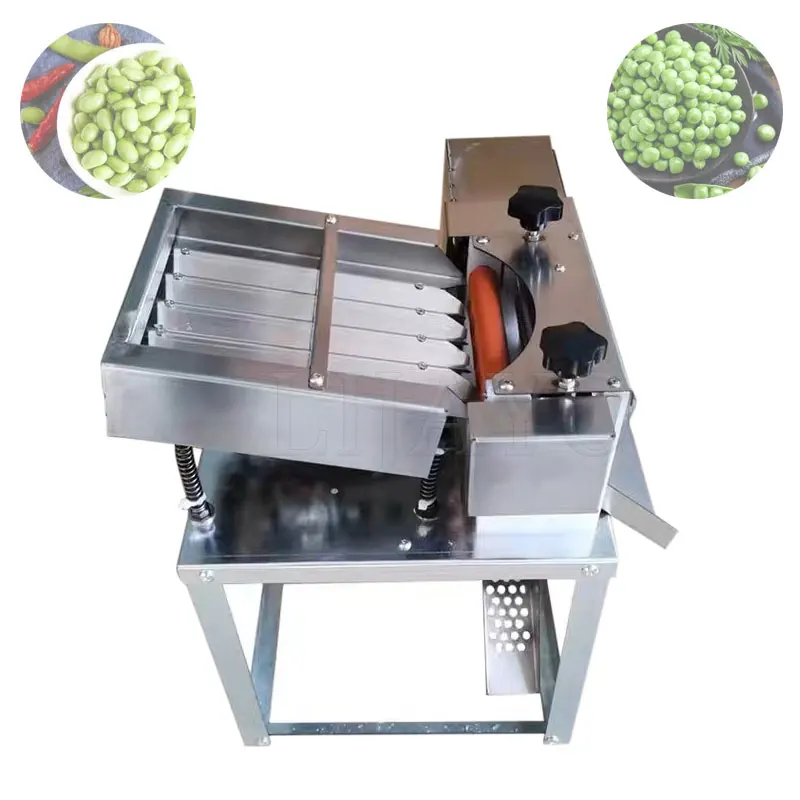 Машина для шелушения зеленой фасоли Pea Pigeon Peas Sheller, скорость разрыва ракушки 99%