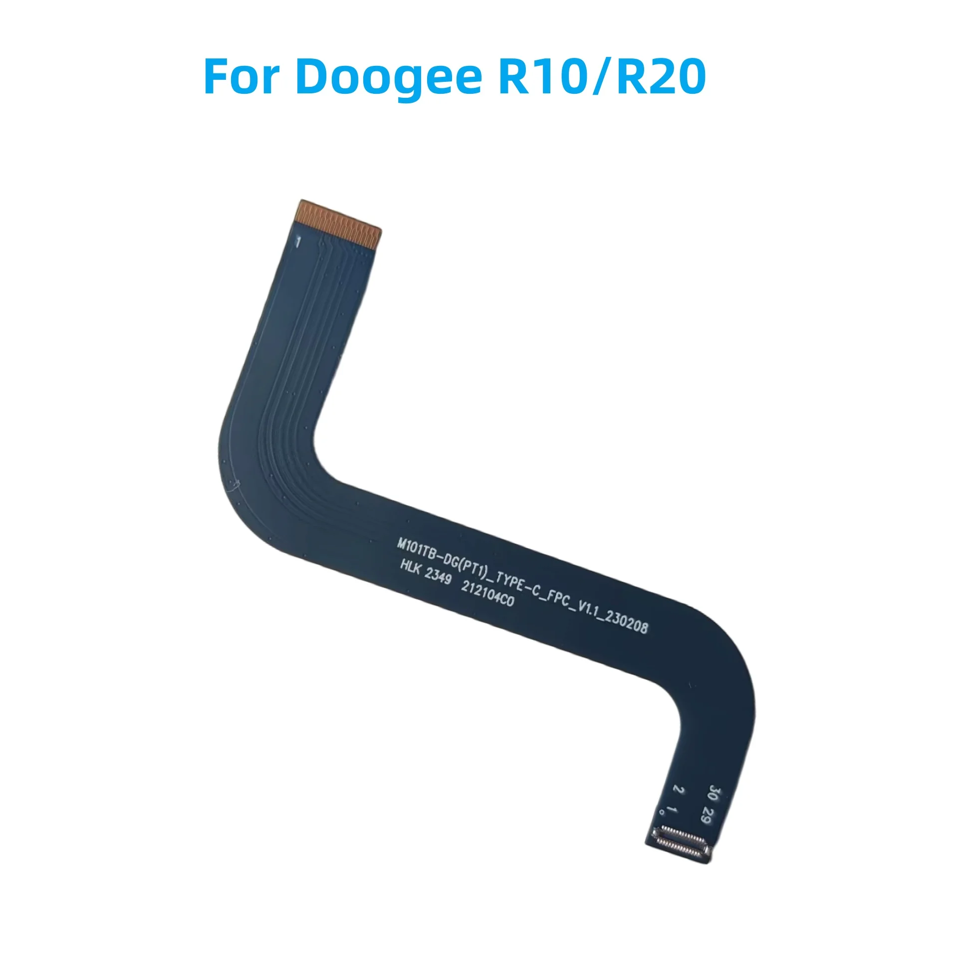 Новый для DOOGEE R10 R20, планшетный планшет, переносный FPC, сменный кабель, модуль, разъем, аксессуары