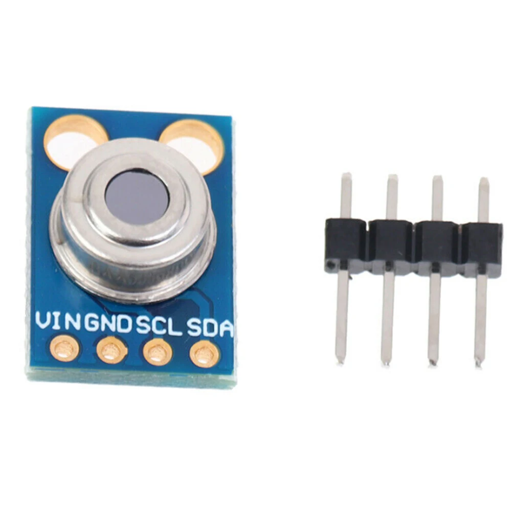 Фото GY-906-BAA бесконтактная инфракрасная температура для Arduino, инфракрасный датчик, модуль температуры IIC, интерфейс I2C, инструмент №2