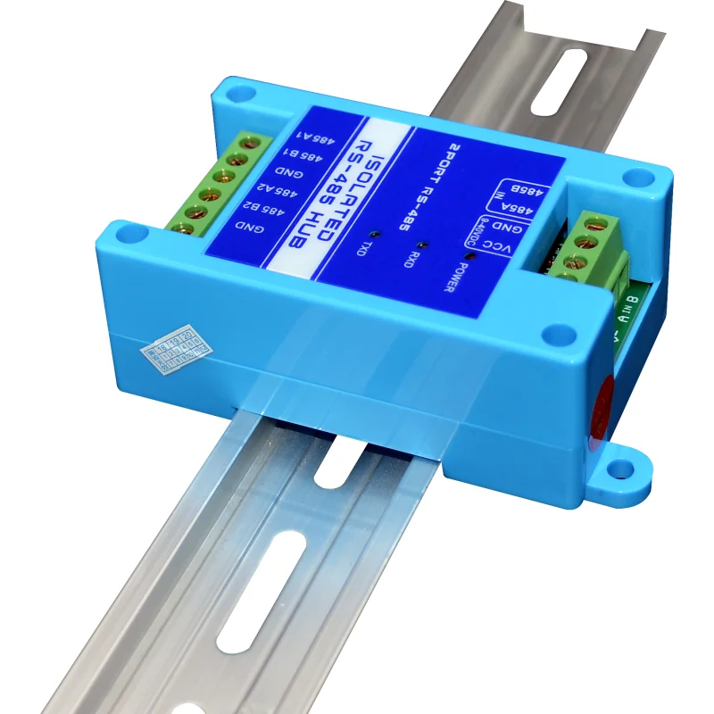 USB-преобразователь интерфейса промышленной автоматизации RS485 Hub 2 порта с фотоэлектрическим изолятором 600 Вт с защитой от перенапряжения