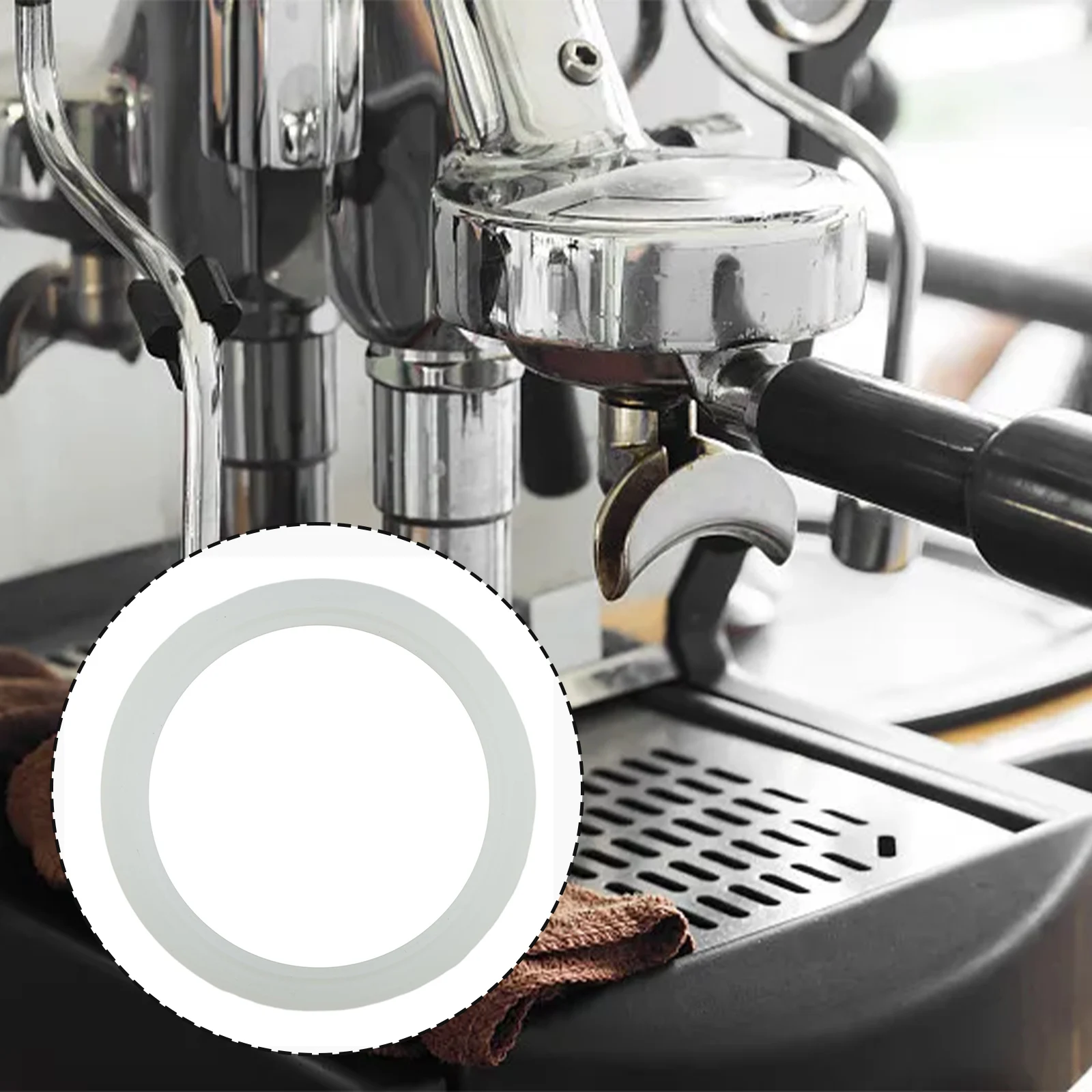 Фото Для DeLonghi уплотнительные кольца силиконовые аксессуары кофемашина EC685/EC680/EC850/860 для замены эспрессо высокое качество №5