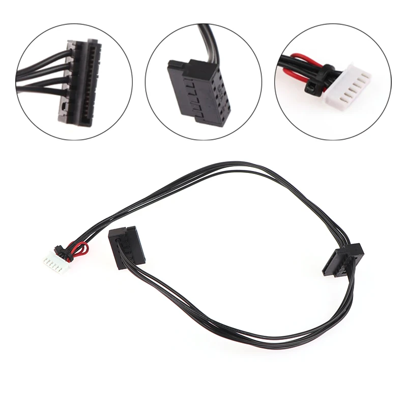 6 контактов на 2 порта HDD SATA разъем кабеля питания для Acer компьютера материнская плата Nitro N50-610 Disco Duro ATX PSU