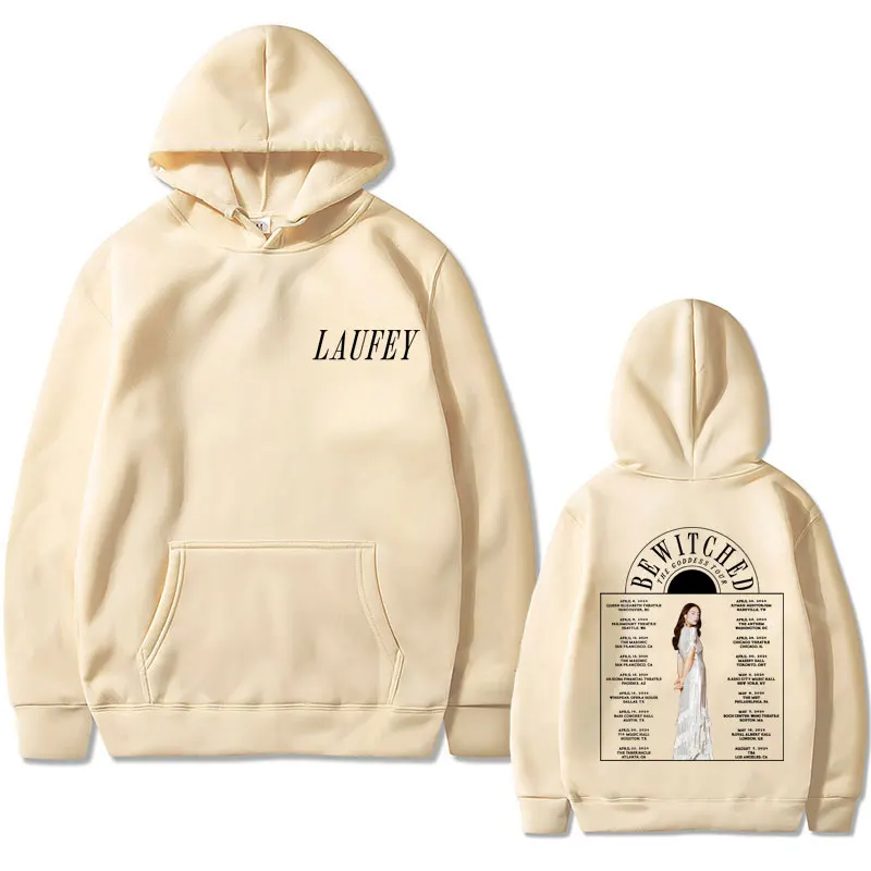 New Hot Sale Singer Laufey Bewitched The Goddess Tour Hoodie Men Women Fashion Oversized Pullover Men's Casual Cotton Hoodies (art.: 3920ca79c5c14) - 3920ca79c5c14