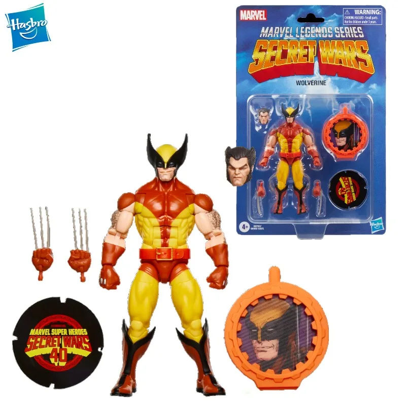 Новый оригинальный Hasbro Marvel Legends Series Secret Wars Росомаха, экшн-фигурка, игрушки, подарочная модель
